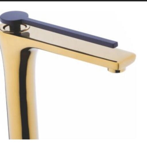 Faucet 12" Mixer Gold & Black Matt ( Brass )