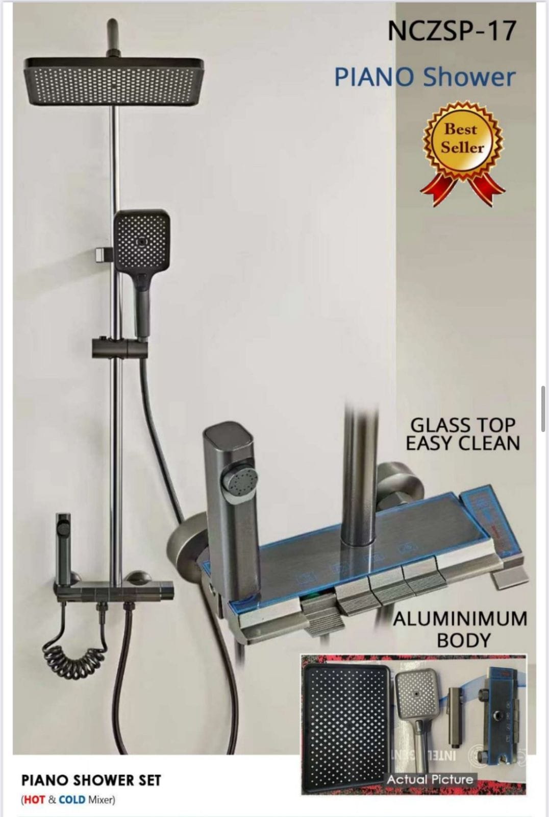 Piano Shower Set Model No : 0017 ( Best Seller )