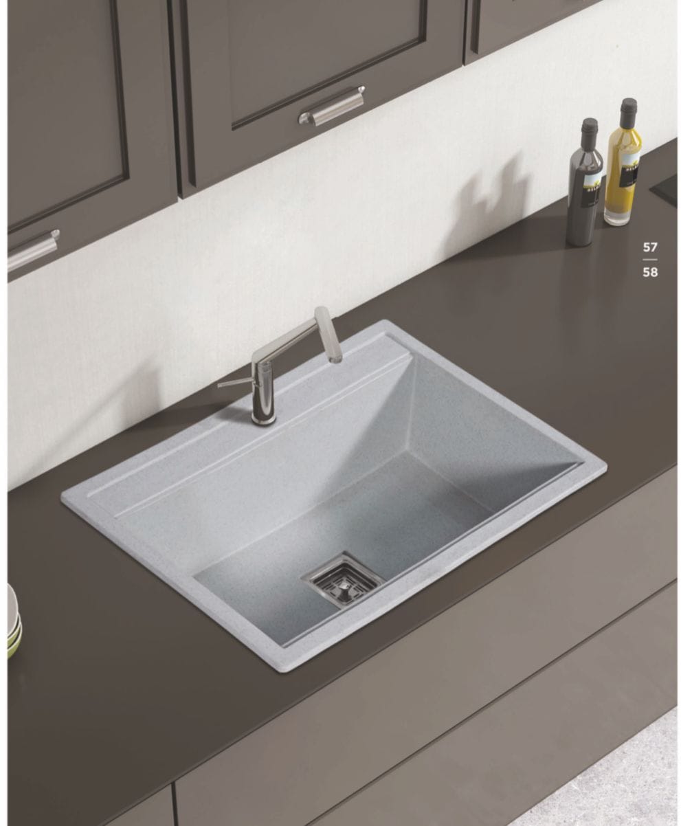 Premium Quartz Sink 30x20 inch M.No. AS-1005