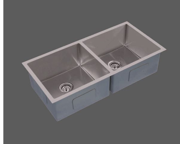PVD HANDCRAFTED KITCHEN SINK 37X18X9 INCH