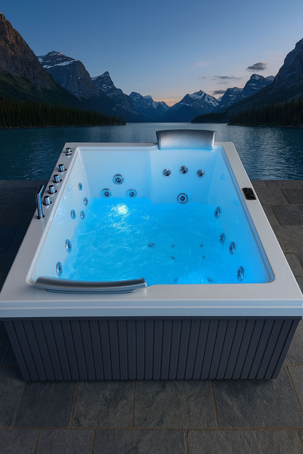 Double Persons Spa Jacuzzi with Fully Loaded